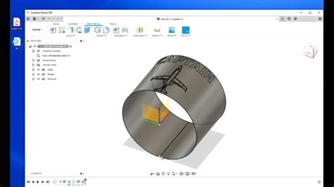 fusion 360 sheet metal cylinder|fusion 360 sheet metal unfolding.